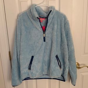 Lilly Pulitzer Skipper Sherpa Popover